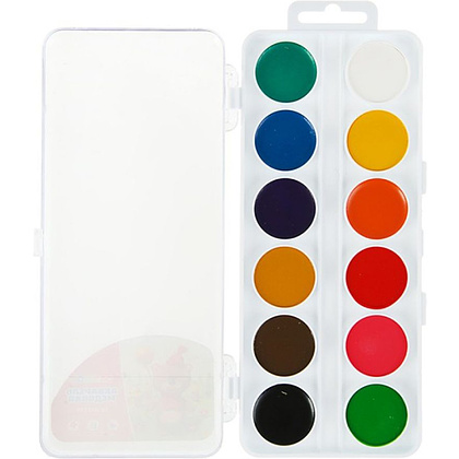 Краски акварельные медовые "Двенадцатицветик" - 2