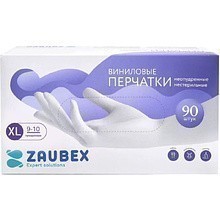 Перчатки виниловые Zaubex