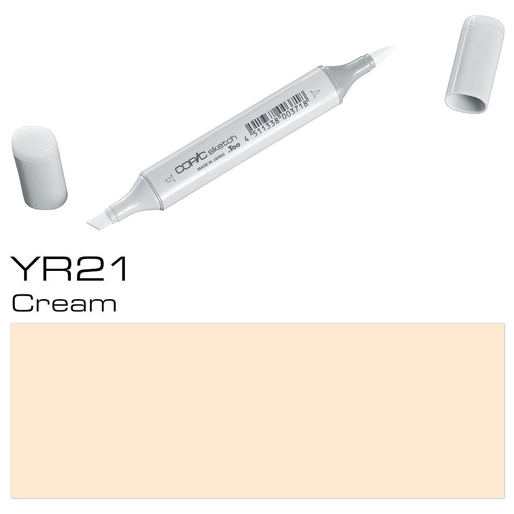 Маркер перманентный "Copic Sketch", YR-21 кремовый