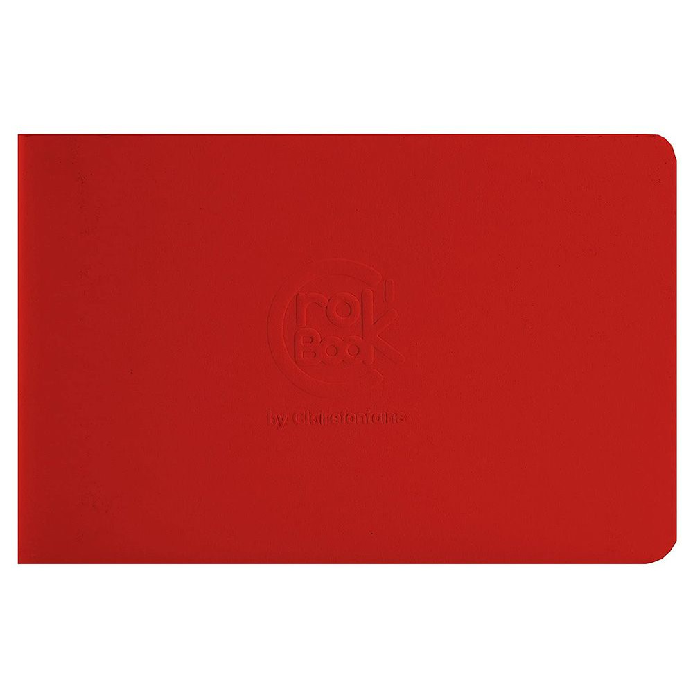 Скетчбук "Crok'Book", 17x11 см, 90 г/м2, 24 листа, красный