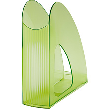 Модуль для бумаги вертикальный "Twin",  прозрачный зеленый