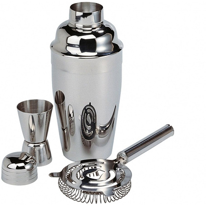 Набор для коктейлей "Messina", серебристый - 2