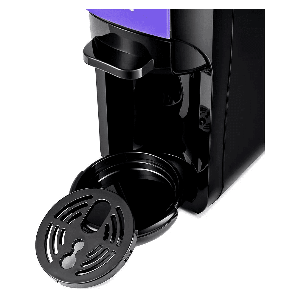 Кофеварка Kitfort KT-7105-1, черно-фиолетовая - 2