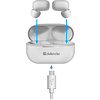 Наушники беспроводные Defender "Twins 905", Bluetooth, белый - 3