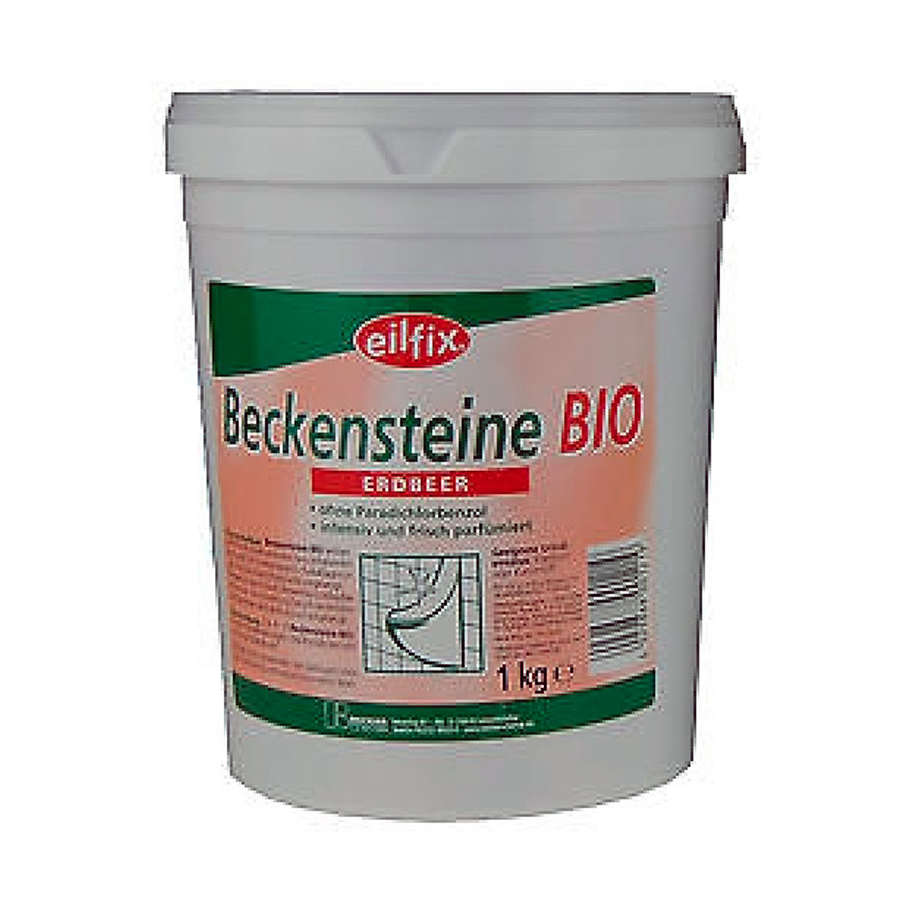 Таблетки для писсуаров "Beckensteine Erdbeer", 1 кг