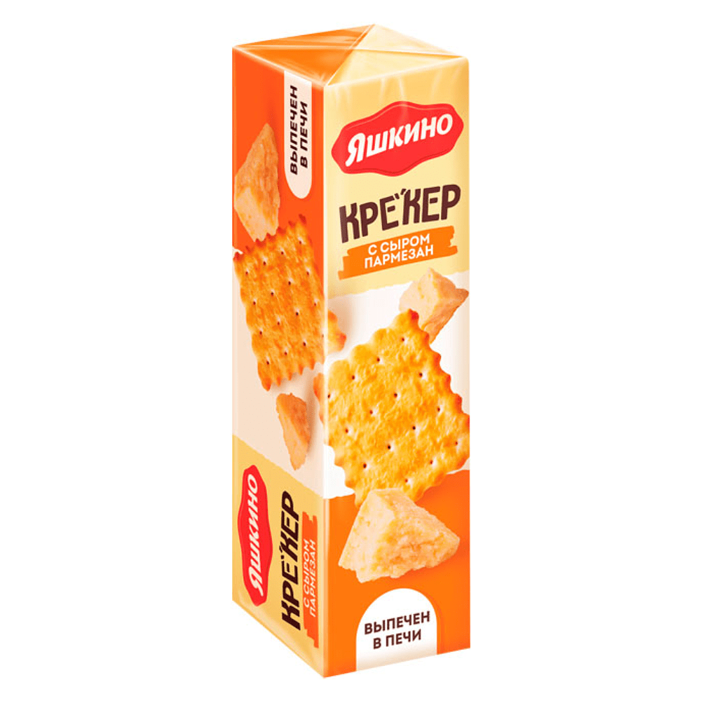 Крекеры "Яшкино", 135 гр, с сыром