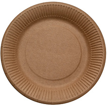 Тарелка бумажная одноразовая 230 мм