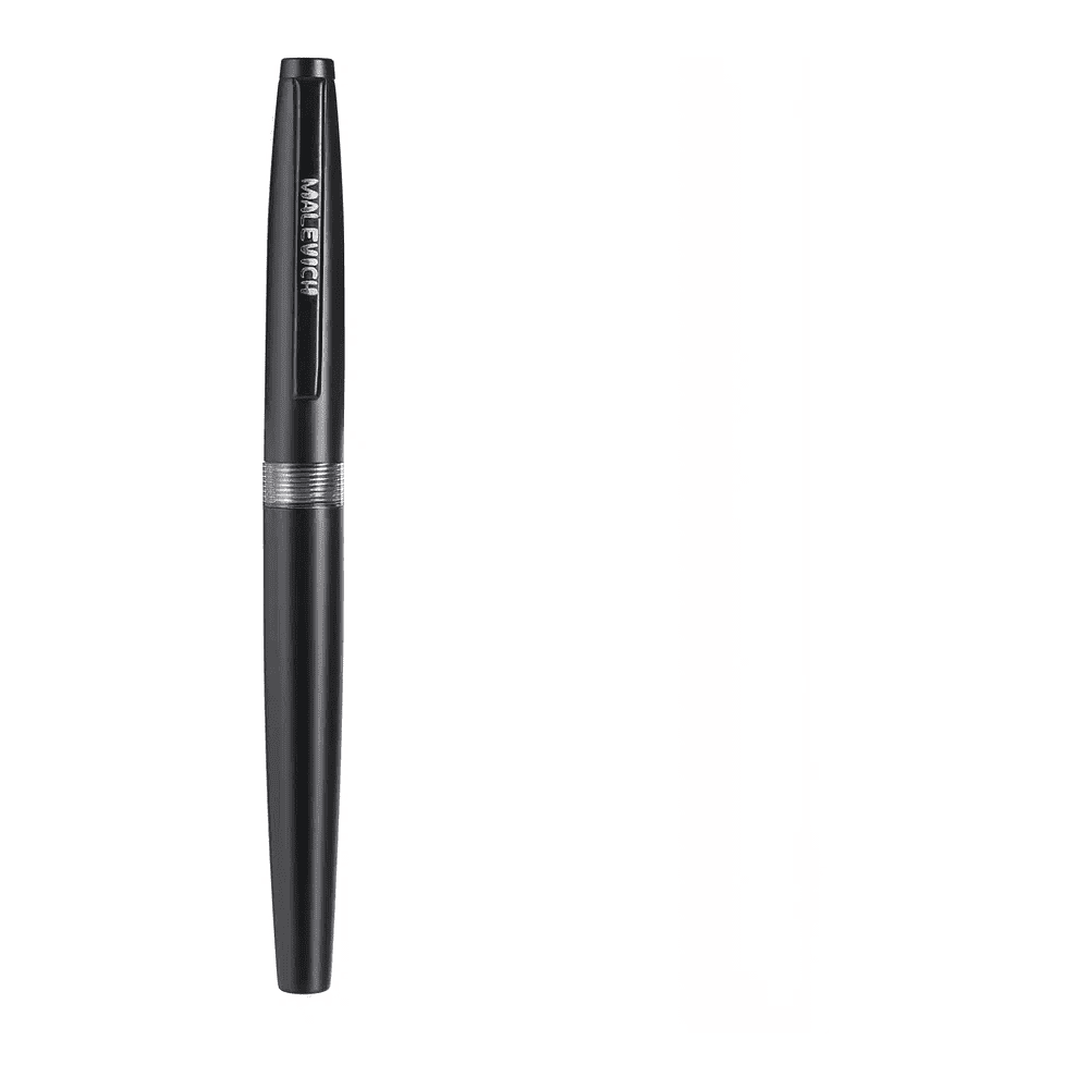 Ручка перьевая EF "Малевичъ", металл, с конвертером, черный