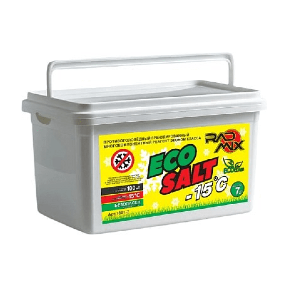 Противогололёдный материал "ПГМ РАДМИКС Экосол", ведро, 7 кг