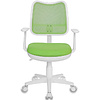 Кресло "Бюрократ CH-W797", сетчатая ткань, пластик, салатовый - 3