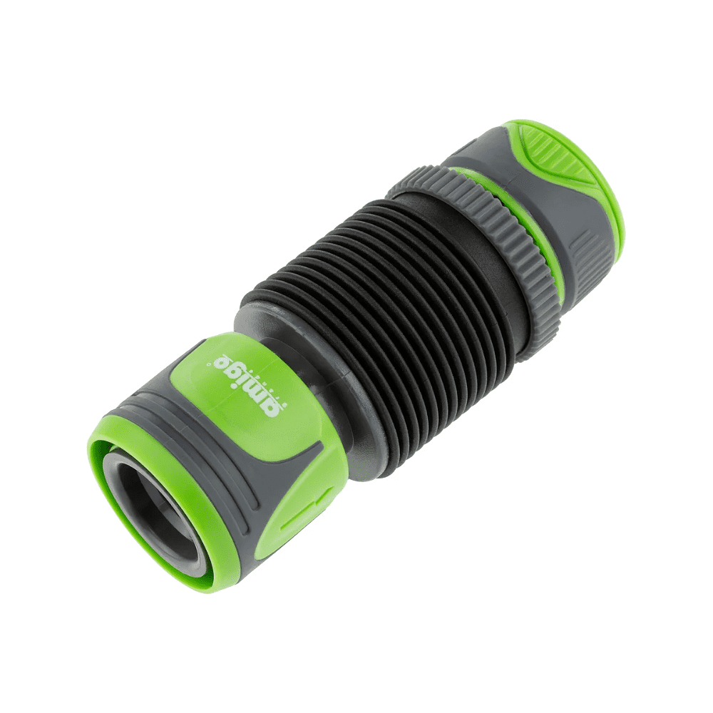 Коннектор Amigo Grande "79050", 1/2", пластик, черный, зеленый - 2