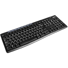 Клавиатура + мышь Logitech "MK270", беспроводная, черный