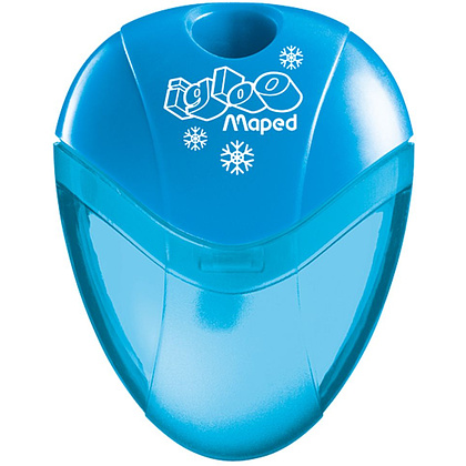 Точилка Maped "I-Gloo", 1 отверстие, с контейнером, блистер - 4