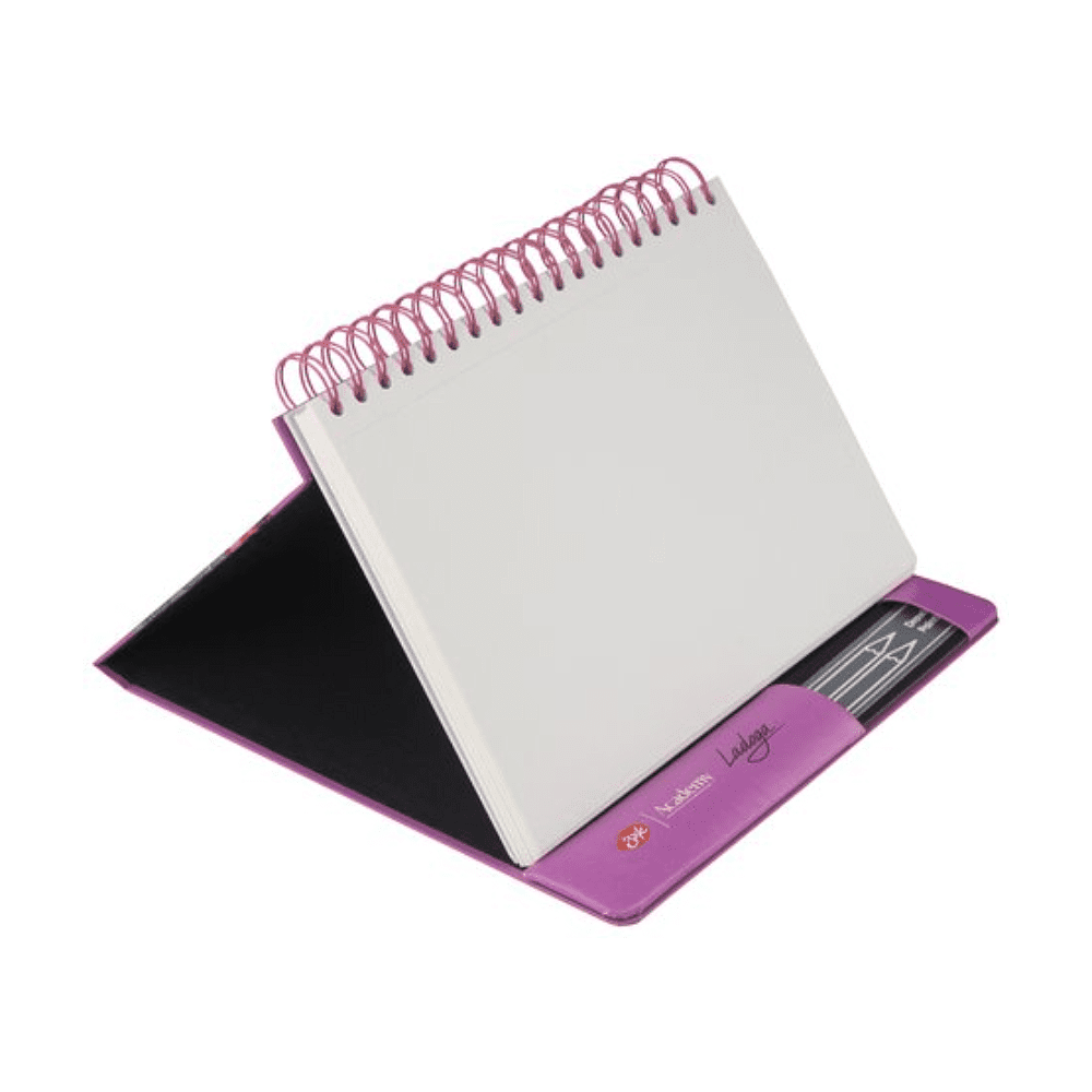 Скетчбук для акварели "Ладога", 17.5х25 см, 20 листов, розовый - 4