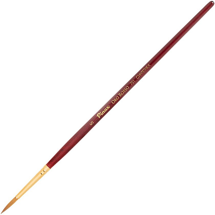 Кисть для рисования "Pinax ORO ROSSO", синтетика, круглая, №5