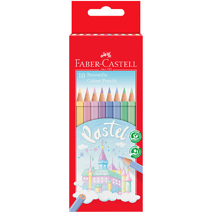 Цветные карандаши "Pastel", 10 цветов