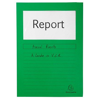 Папка-уголок c окном "Forever", A4, 160 мк, картон, ассорти - 3