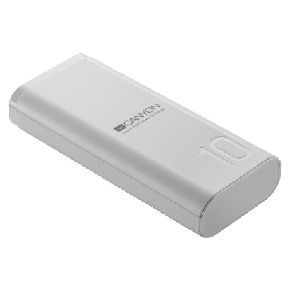 Зарядное устройство Power bank Canyon "PB-103", 10000 mAh, белый - 3