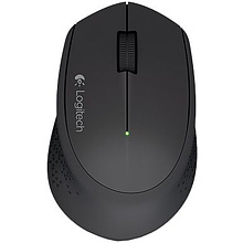 Мышь Logitech "M280 Black", беспроводная, 1000  dpi, 3 кнопки, черный