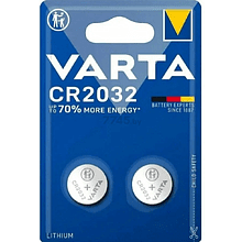 Батарейка литиевая дисковая Varta "Lithium CR2032", 2 шт