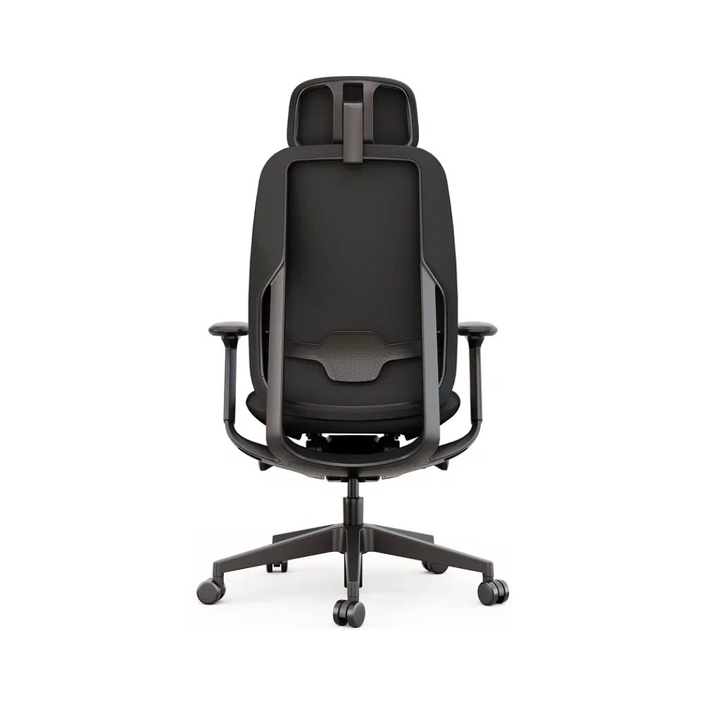 Кресло для руководителя SitZone E-AC-001A-P1-BK ткань, черный - 5