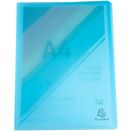 Папка c файлами "Chromaline Pastel", 40 карманов, ассорти - 4