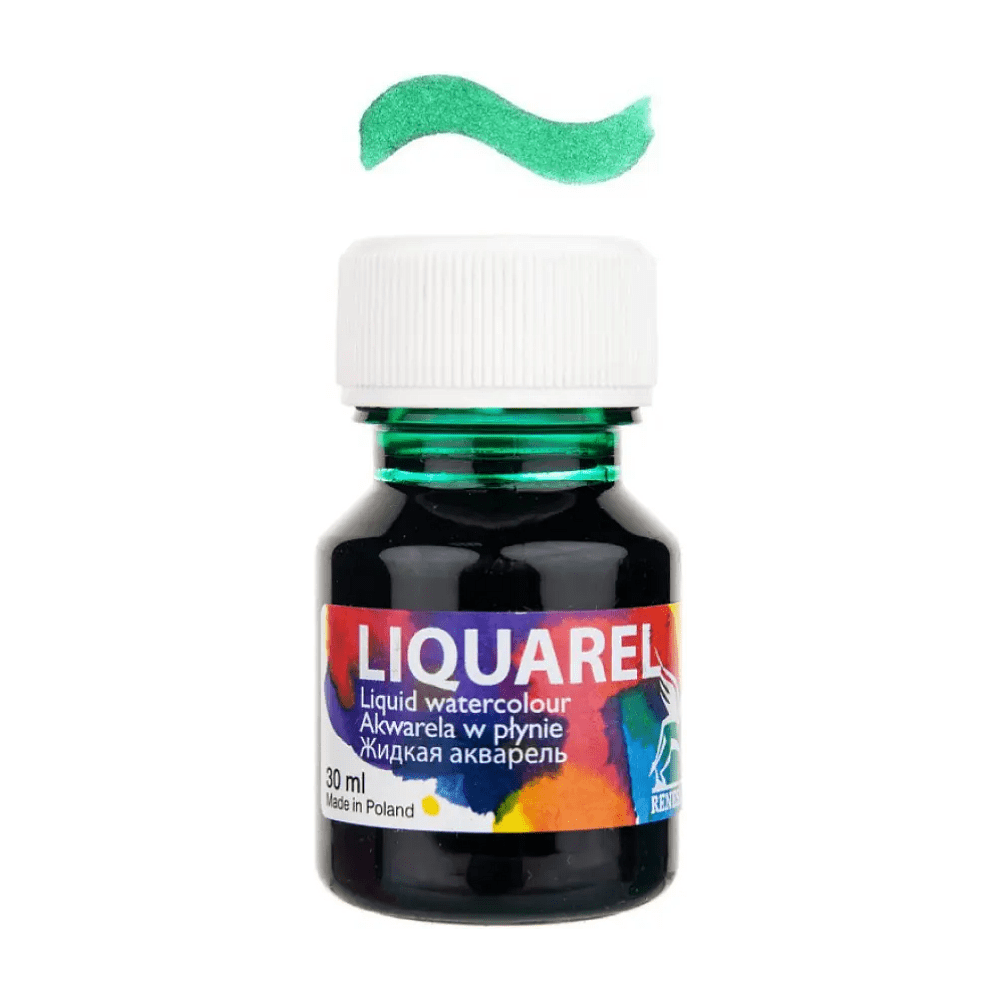Акварель жидкая "Liquarel", 151 настоящий зелёный, 30 мл