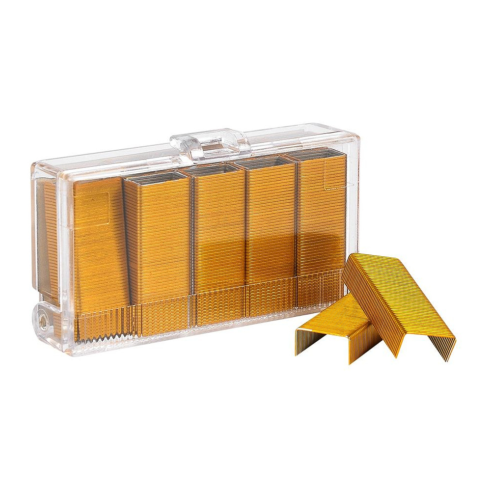 Скобы "Kangaro", №10, 1000 шт, желтый