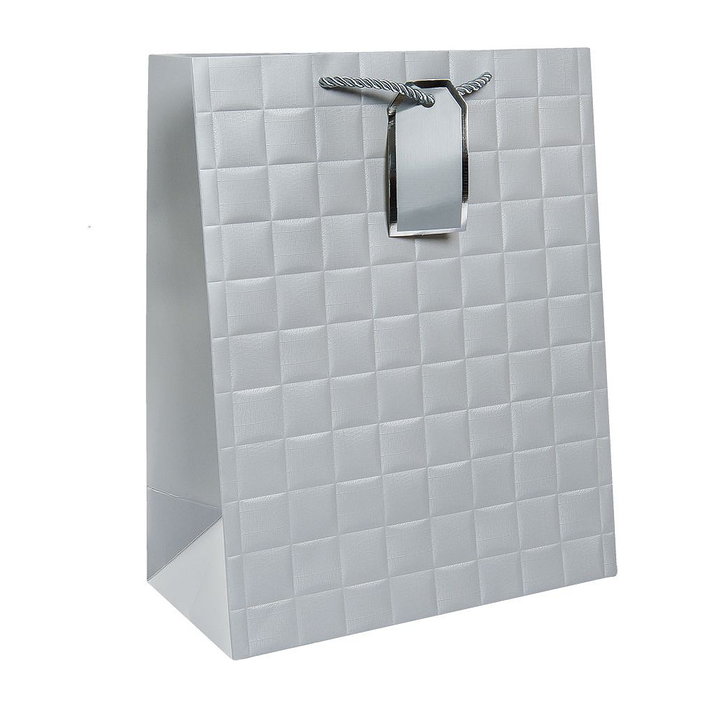 Пакет подарочный бумажный "Тиснение", ассорти - 6