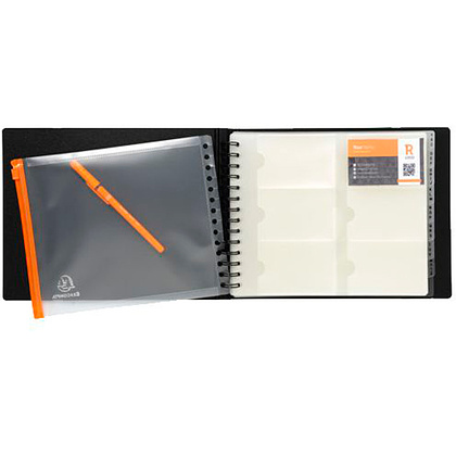 Визитница "Exacard", 250x200мм, черный - 4