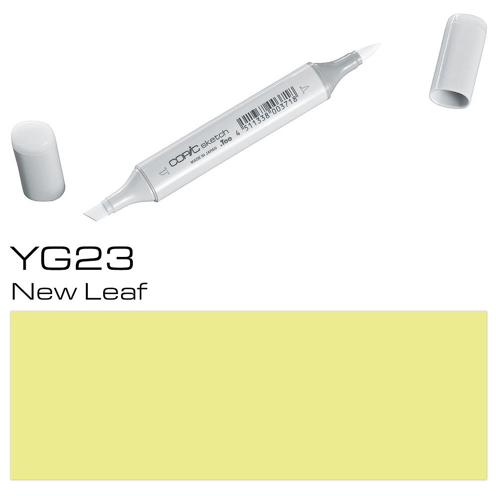 Маркер перманентный "Copic Sketch", YG-23 свежий лист