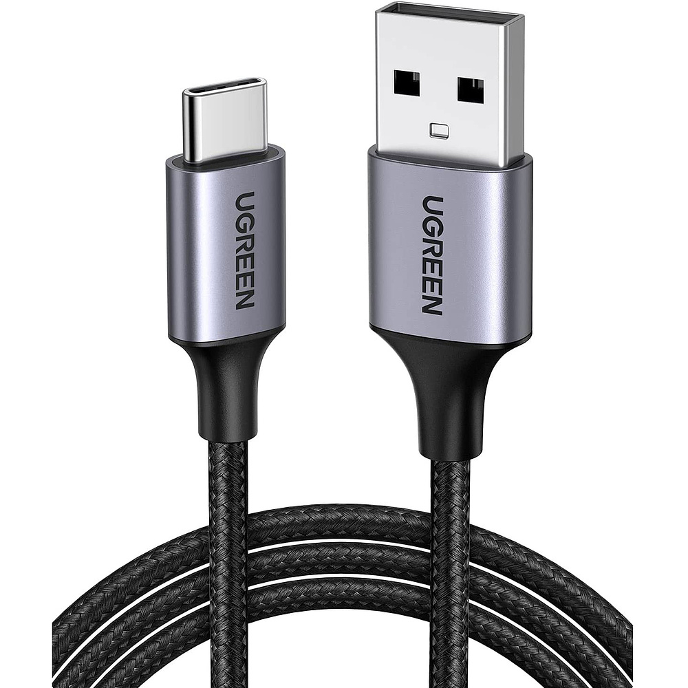 Кабель Ugreen "US288-60126", 1 м, черный 