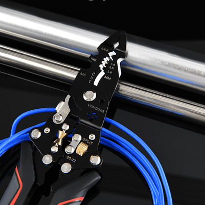 Многофункциональный инструмент для снятия изоляции Deli RS EDL383014, 200 мм - 2