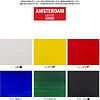 Набор красок акриловых "Amsterdam", 6 цветов, ассорти - 2