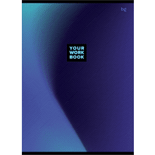 Тетрадь "Monocolor. Gradient", А4, 48 листов, клетка, скоба сбоку, ассорти