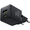 Сетевое зарядное устройство Baseus "Palm", Fast Charger, C+U, 30W, EU, Cluster Black - 5