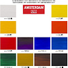 Набор красок акриловых "Amsterdam", 12 цветов - 2