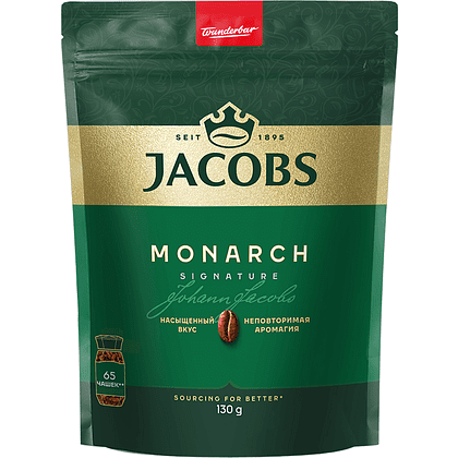 Кофе "Jacobs Monarch", растворимый, 130 г