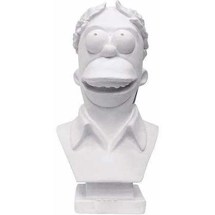 Гипсовая модель "Бюст Симпсона"