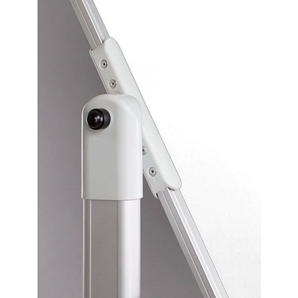 Магнитная доска оборачиваемая мобильная белая, 90x120 см - 2