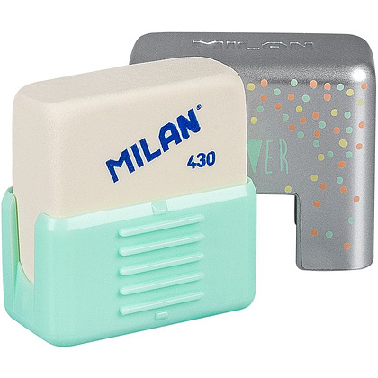 Ластик Milan "430 Silver", 1 шт, ассорти - 4