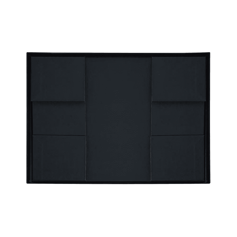 Коробка подарочная картонная, 223х308х95 мм, черный - 3