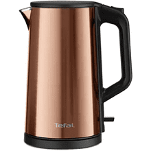 Электрочайник Tefal KI583C10, нержавеющая сталь, золотой, черный