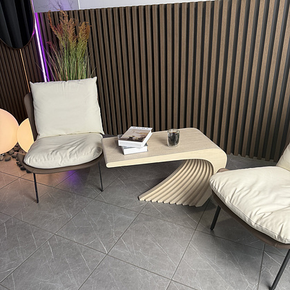 Журнальный столик Karlinwood GAP M 830х420x470 мм, фанера натуральная - 3