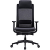Кресло компьютерное SitZone E-VL002A, сетка, ткань, пластик, черный - 2