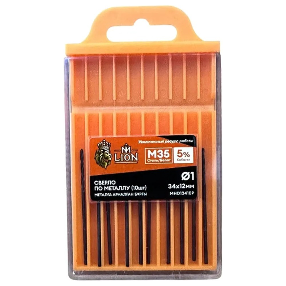 Сверло по металлу M-Lion, MHD111425P, 11,0х142 мм, 5 шт/упак