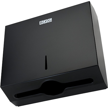 Диспенсер BXG-PD-5003B для полотенец листовых, металл, черный, матовый - 4