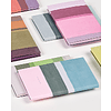 Блокнот "Stripes dusty pink", А4, 96 листов, розовый, голубой, срез разноцветный - 5
