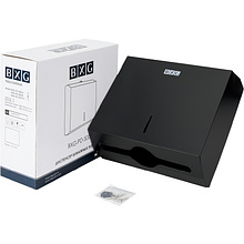 Диспенсер BXG-PD-5003B для полотенец листовых, металл, черный, матовый