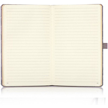 Блокнот Castelli Milano "Oro Circles", А5, 120 листов, линейка, серый, золотистый